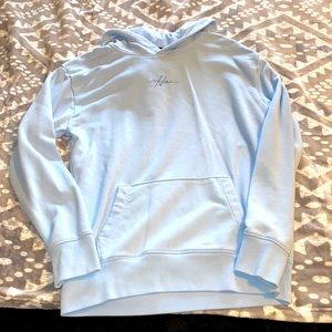 baby blue hollister hoodie
